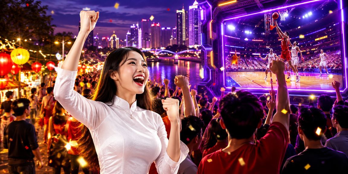 Cá cược bóng rổ tại Hà Nội với trang phục truyền thống áo dài